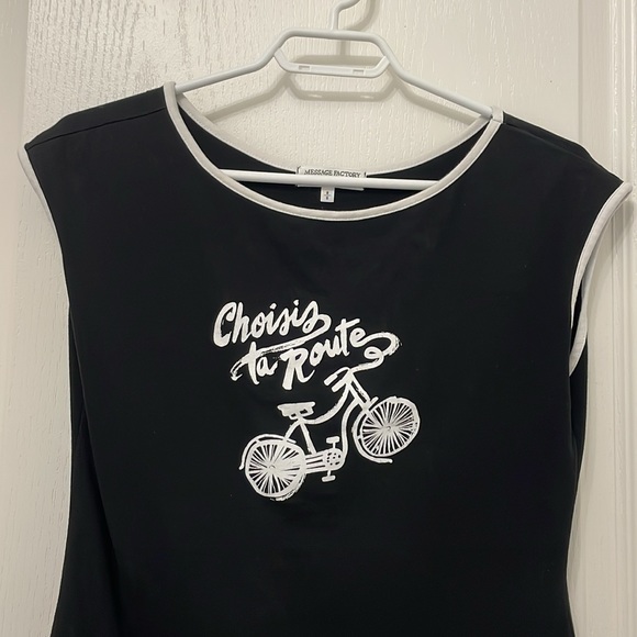 Women’s Black and White Shirt - Picture 2 of 6